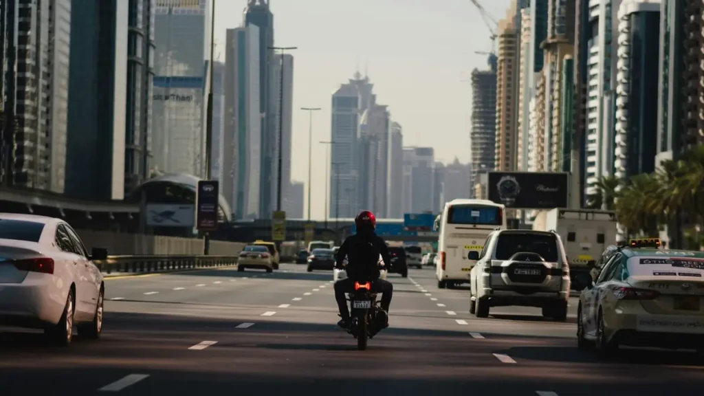 Dubai commercial district illustrating mainland and free zone company setup